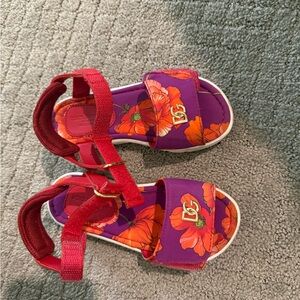 Dolce & Gabbana DG Kids Sandals with Floral Design
